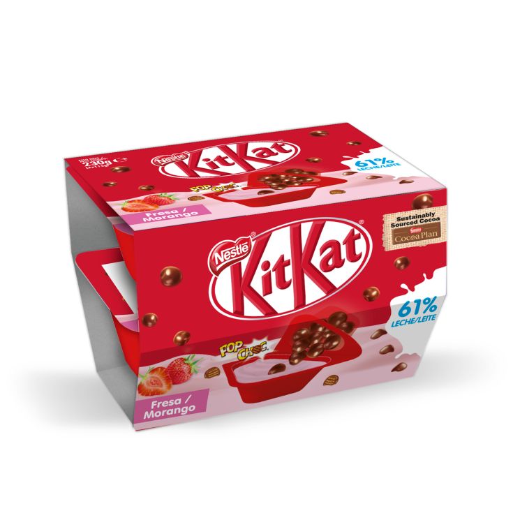 YOG.BICOMPARTIDO KIT KAT FRESA 2U