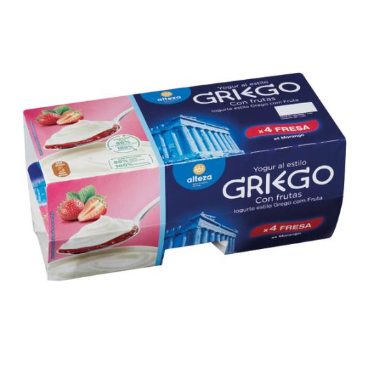 YOGUR GRIEGO BICAPA FRESA ALTEZA 4U