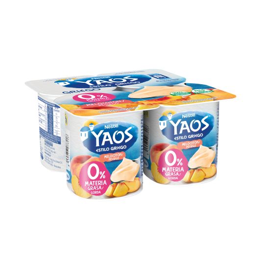 YOGUR YAOS 0%MELOCOTON NESTLE 4U