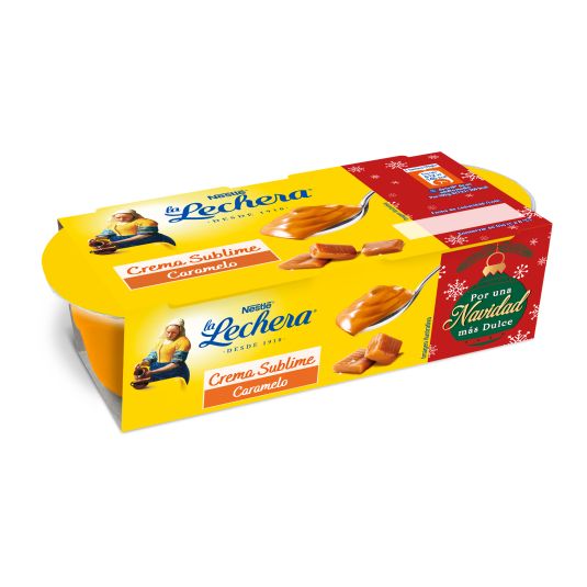 CREMA CARAMELO SUBLIME LA LECHERA 2U