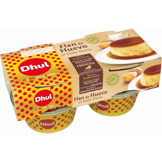 FLAN HUEVO DHUL 4U