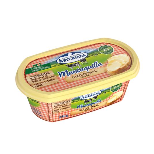 MANTEQUILLA C/SAL ASTURIANA 250G