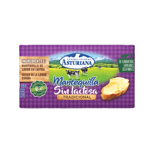 MANTEQUILLA S/LACTOSA PASTILLA ASTURIANA