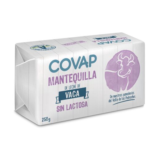 MANTEQUILLA S/LACTOSA PASTILLA COVAP