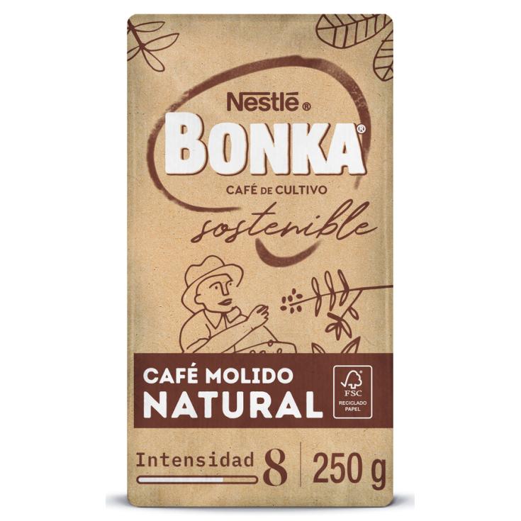 CAFE MOLIDO NATURAL BONKA 250G