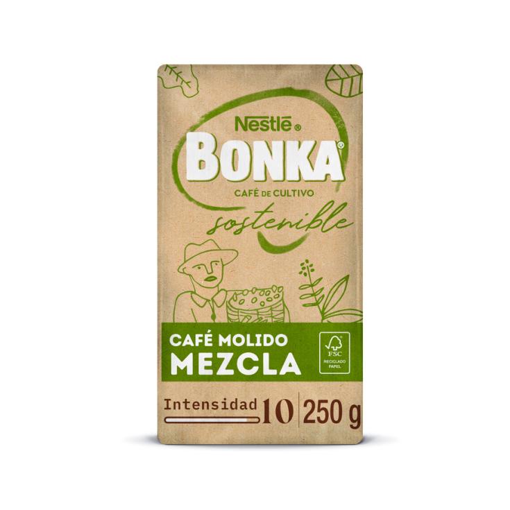 CAFE MOLIDO MEZCLA BONKA 70/30 250G
