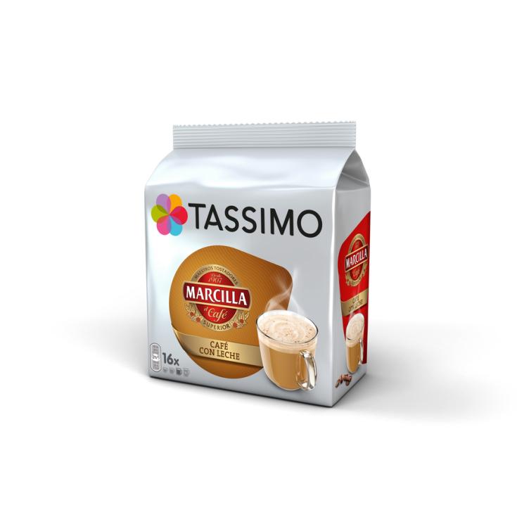TASSIMO CON LECHE MARCILLA 16CAP