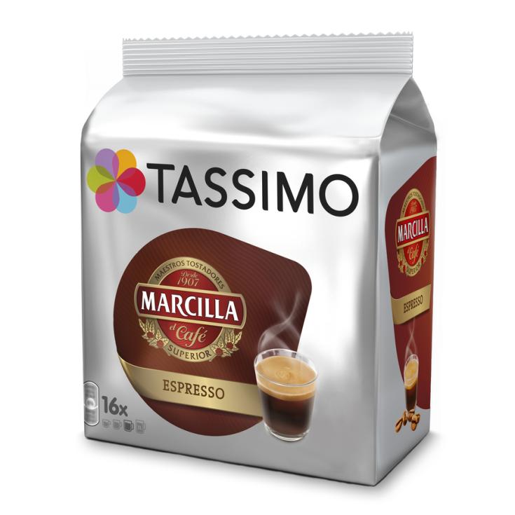 TASSIMO EXPRESSO MARCILLA 16CAP