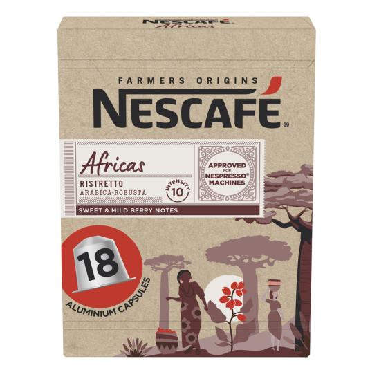 NESCAFE FARMER´S AFRICA 18 CAPS.
