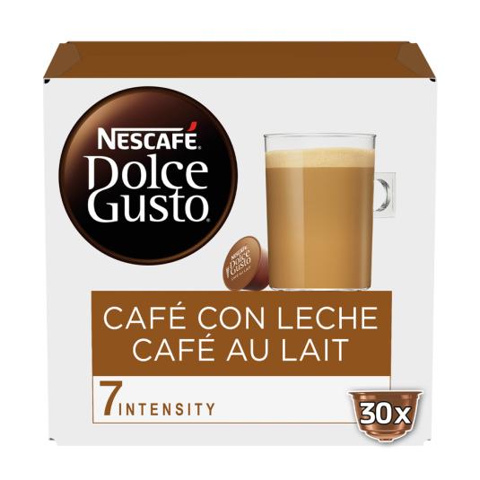 DOLCE GUSTO CAFE C/LECHE.30CAPS