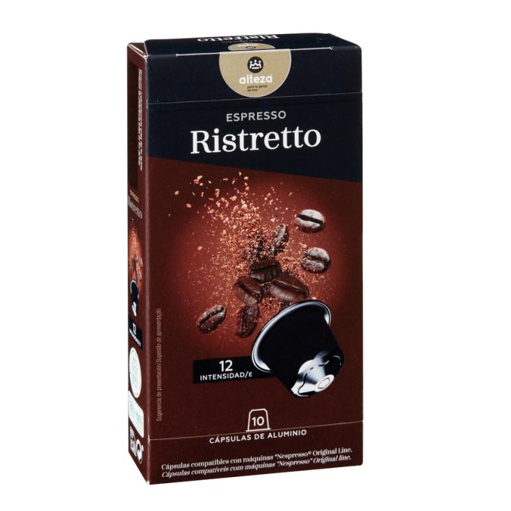 CAFE RISTRETTO CAPS.ALUMINIO ALTEZA 10U