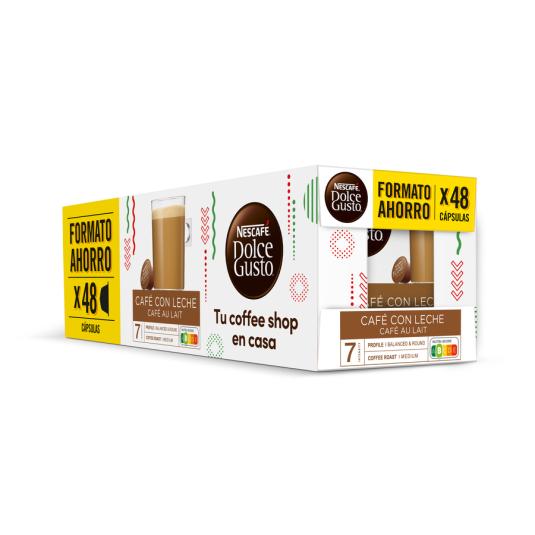 DOLCE GUSTO CAFE C/LECHE 3X16CAPS
