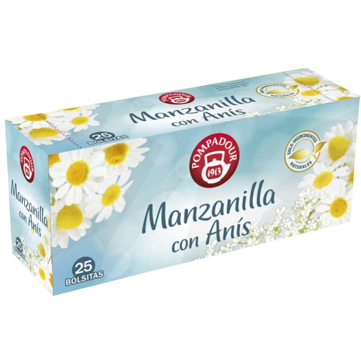 Manzanilla con Anís 20 bolsitas