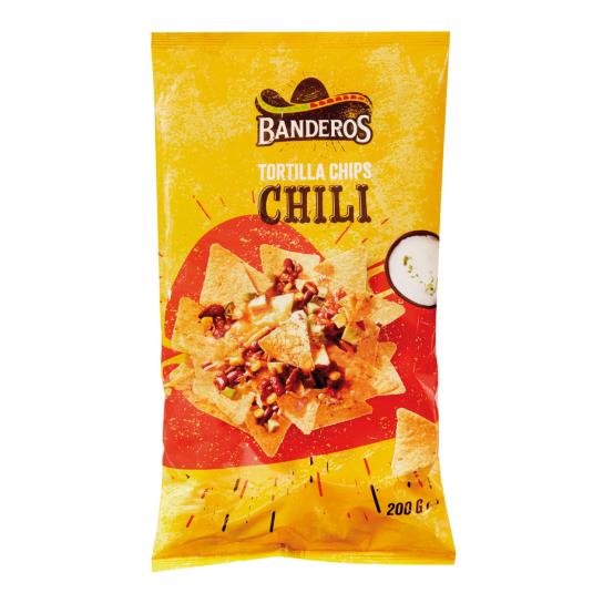 TORTILLA CHIPS CHILLI BANDEROS 200G