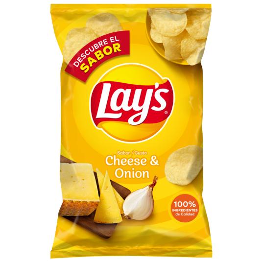 PATATAS FRITAS CHEESE & ONION LAY´S 150G