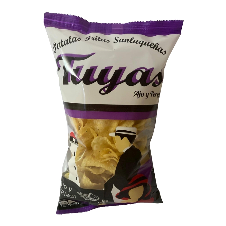 PATATAS FRITAS AJO/PEREJIL TUYAS 140G