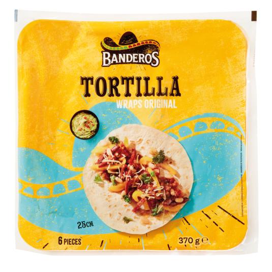 FAJITA WRAPS BANDEROS 6U