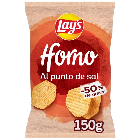 PATATAS FRITAS LAYS HORNO 150G