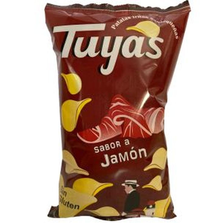 PATATAS FRITAS JAMON TUYAS 130G