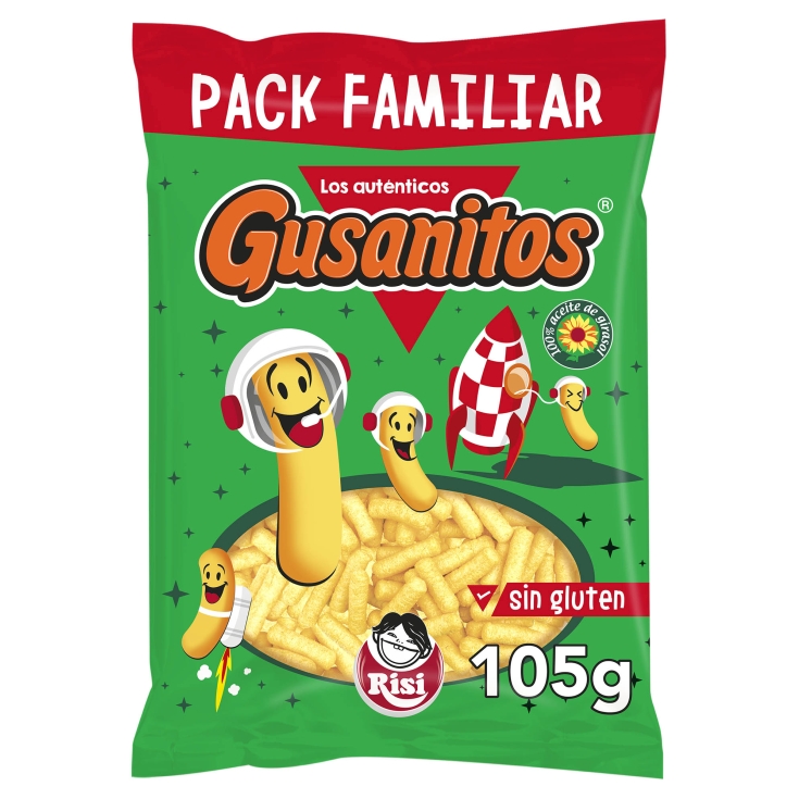 GUSANITOS RISI 105G