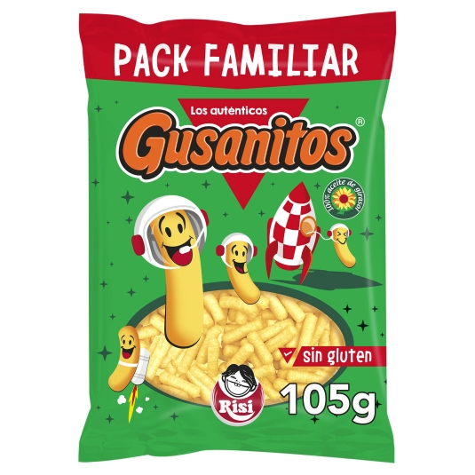 GUSANITOS RISI 105G