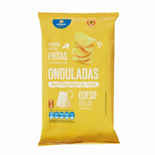 PATATAS FRIT. ONDULADAS QUESO ALTEZA 15