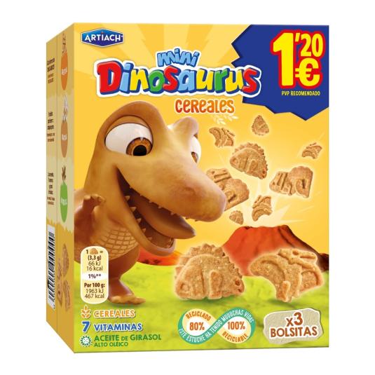 GALLETAS MINIDINOS CEREAL 120G