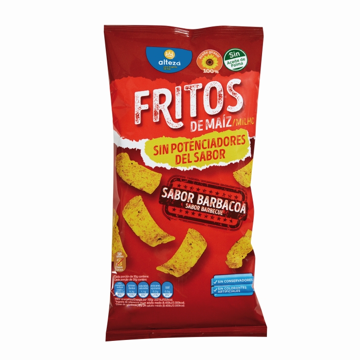 FRITOS MAIZ BARBACOA ALTEZA 130G