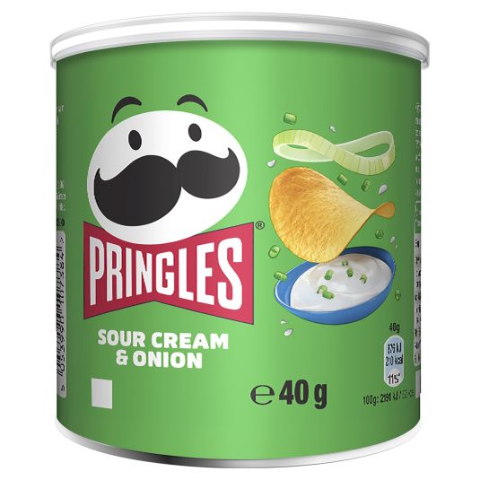 PRINGLES SOUR CREAM&ONION 40G