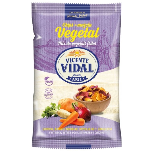 CHIPS VEGETALES VICENTE VIDAL 70G