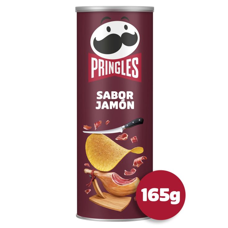 PRINGLES JAMON 165G