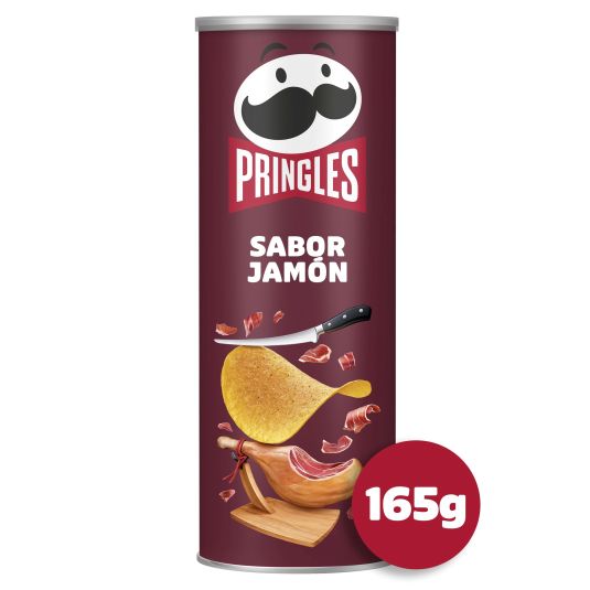 PRINGLES JAMON 165G