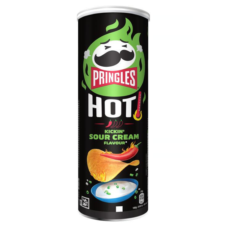 PRINGLES SOUR CREAM HOT 160G