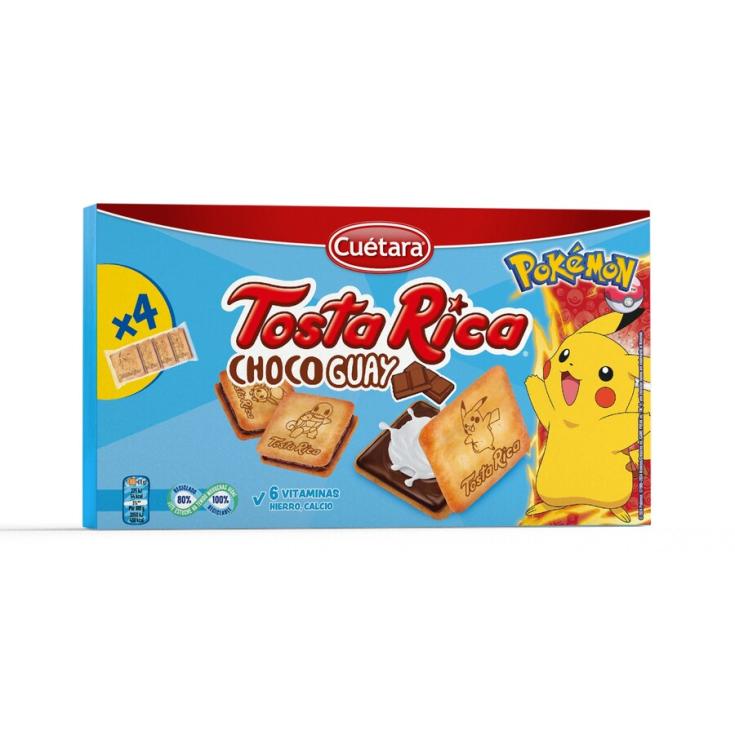 GALLETAS TOSTARICA CHOCOGUAY 144G+24G