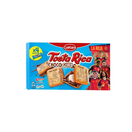 GALLETAS TOSTARICA CHOCOGUAY 144G+24G
