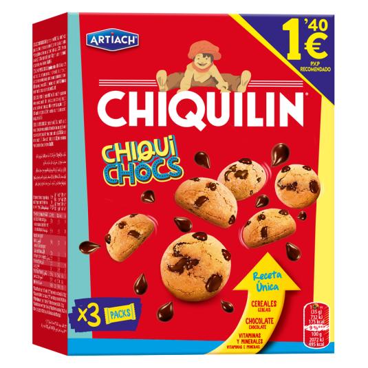 GALLETAS CHIQUICHOCS CHIQUILIN 105G