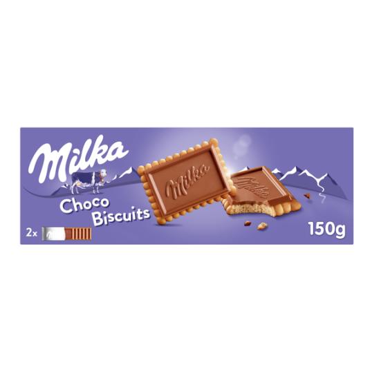 GALLETAS CHOCO BISCUIT MILKA 150G