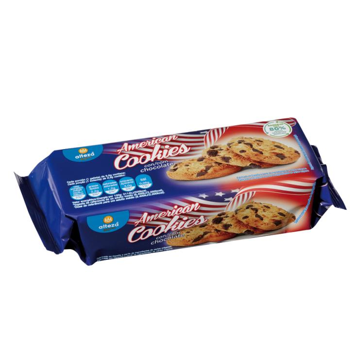 GALLETAS COOKIES CHOCO ALTEZA 125G