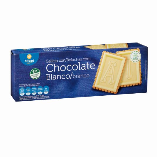 GALLETA TABLETA CHOC.BLANCO ALTEZA