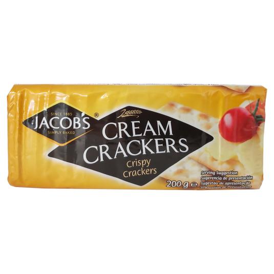 GALLETAS CREAM CRACKERS JACOBS 200G