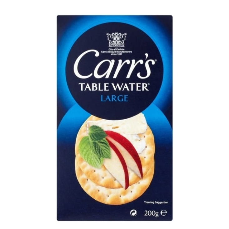 GALLETAS CARR'S TABLE WATER 200G