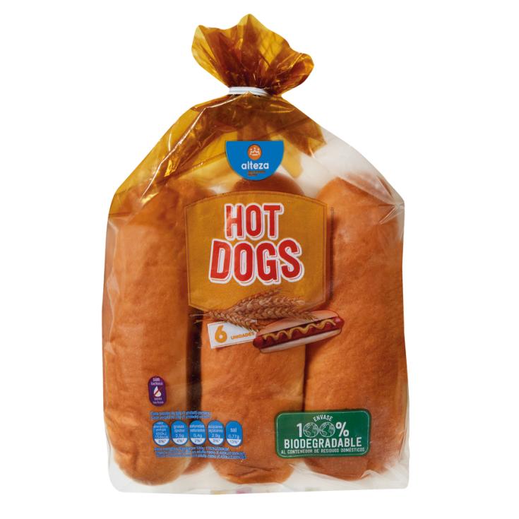 PAN HOT DOG ALTEZA 6U