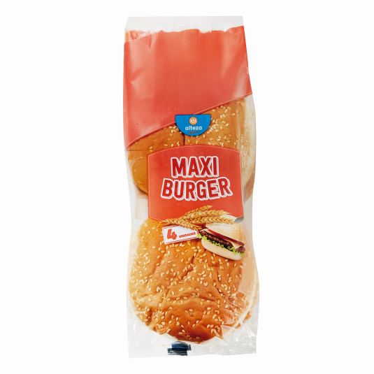 PAN MAXI HAMBURGUESA ALTEZA 4U