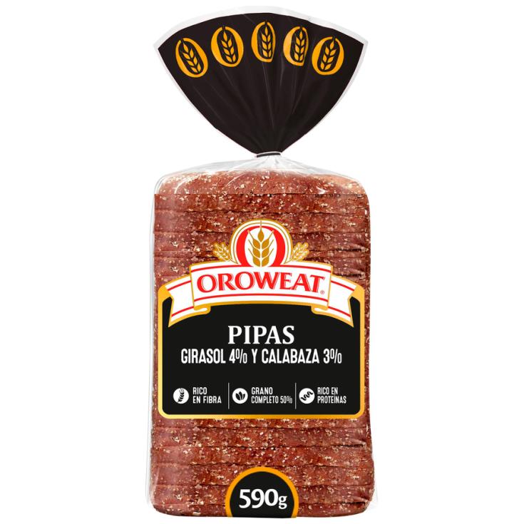 PAN OROWEAT C/PIPAS 550G