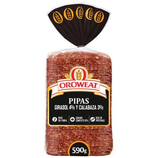 PAN OROWEAT C/PIPAS 550G