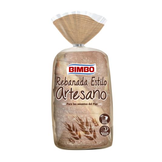 PAN BIMBO REBANADA ESTILO ARTESANO 500G