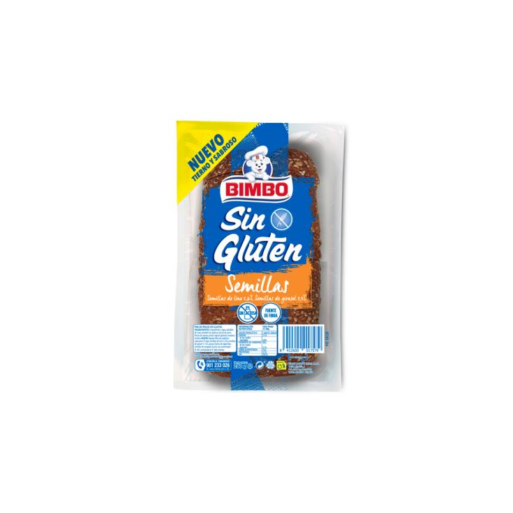 PAN BIMBO SEMILLAS S/GLUTEN 280G Supermercados Ruiz Galan