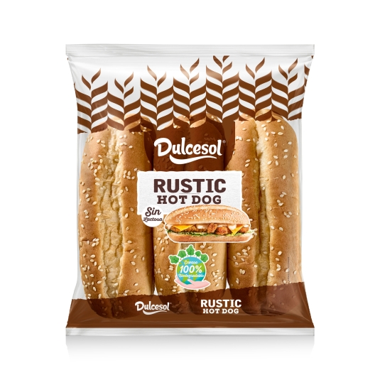 HOT DOG RUSTICO DULCESOL 6U