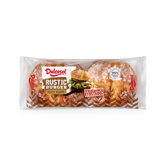 BURGER RUSTICO DULCESOL 4U