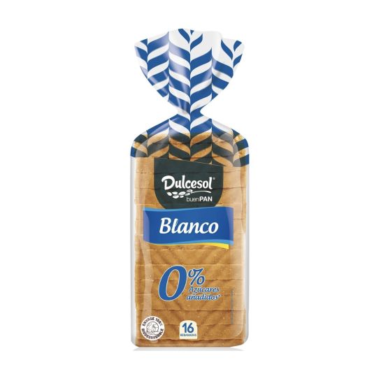 PAN MOLDE BLANCO DULCESOL 0% 460G